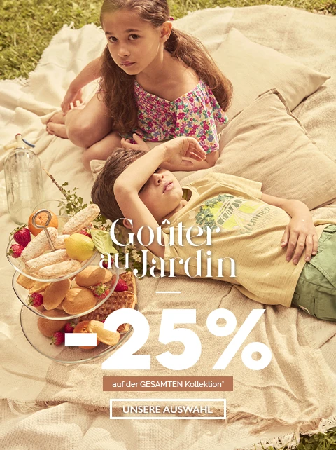Sergent Major : auf der GESAMTEN Kollektion* gouter au jardin